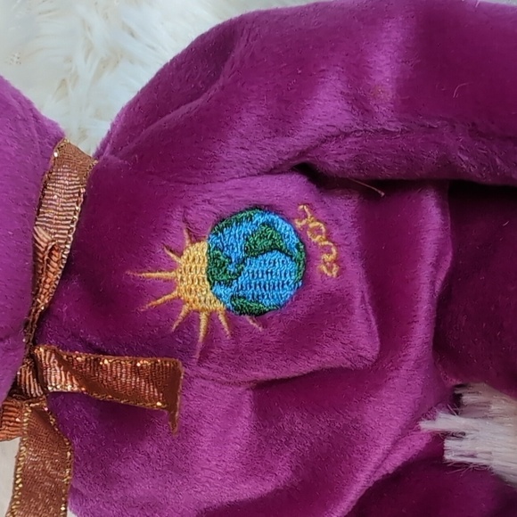 TY Beanie Babies 1999 MILLENNIUM Bear retired vintage TOY BD 1-1-99 - Picture 4 of 8